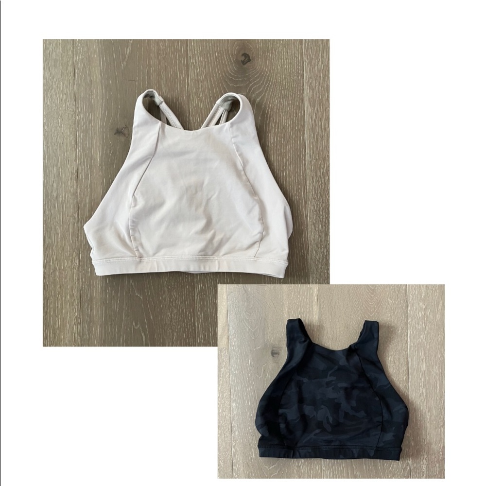 Two Lululemon cross back sports bra’s - Picture 2 of 2
